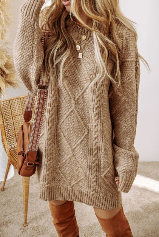 Oatmeal Sweater Dress